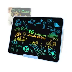 GENERICO - Pizarra Mágica Tablet Dibujo Lcd 16 Recargable Juguete Niños