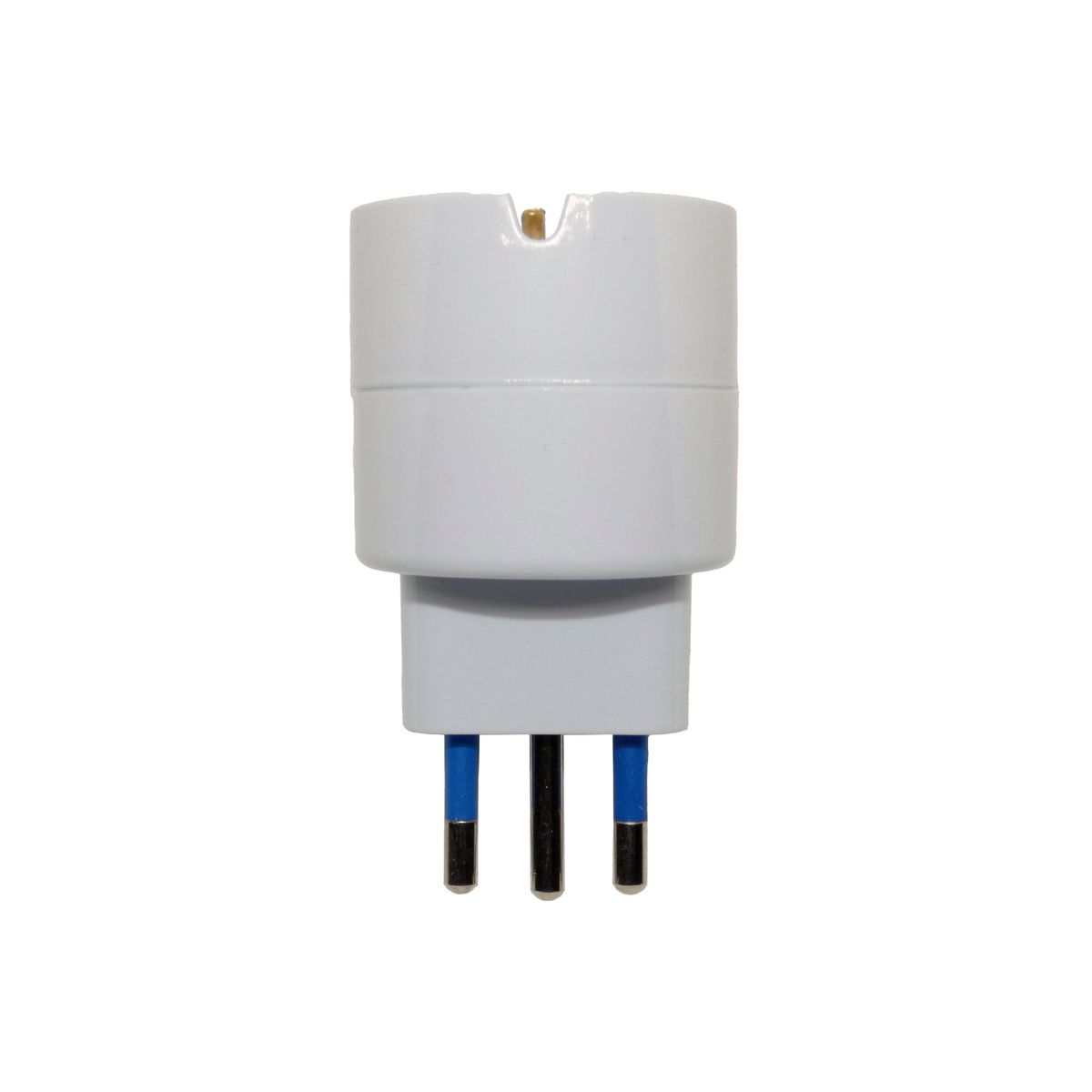 MACROTEL - Adaptador Schuko blanco Macrotel - 2200w - Sello Sec