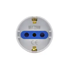 MACROTEL - Adaptador Schuko - 2200w - Certificado Sello Sec