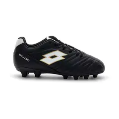 LOTTO - Zapato Fútbol Niño - Stadio 705 FG Negro Blanco - Negro