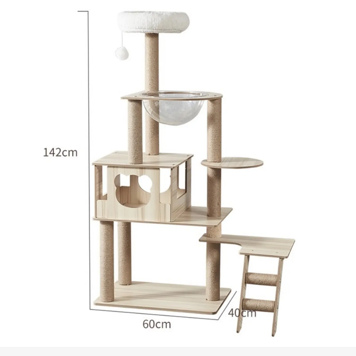 GENERICO - Arbol rascador Torre para gatos