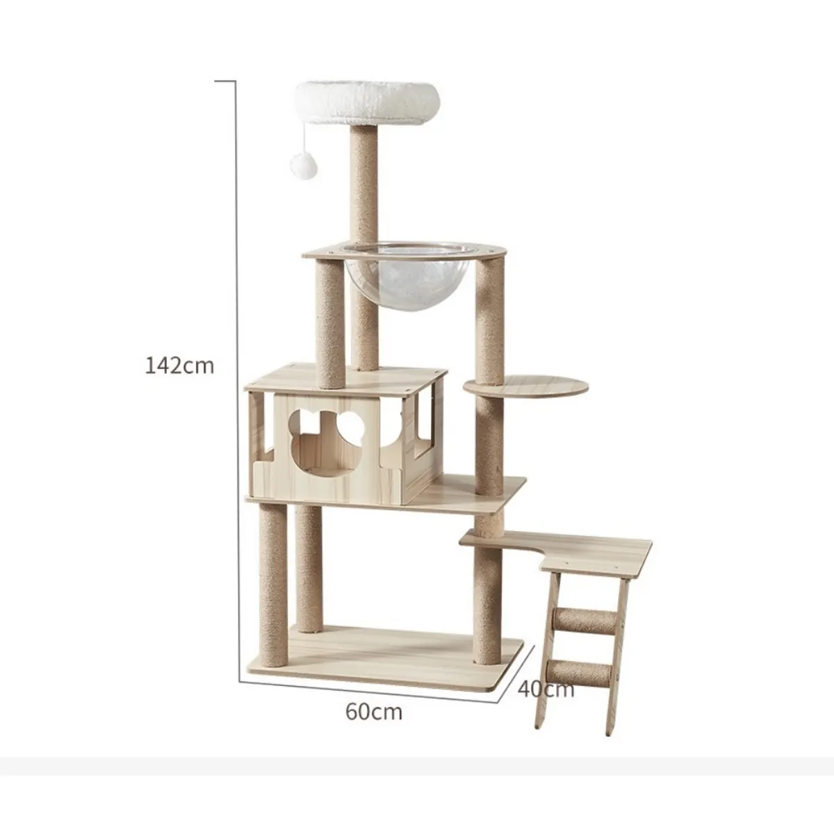 GENERICO - Arbol rascador Torre para gatos