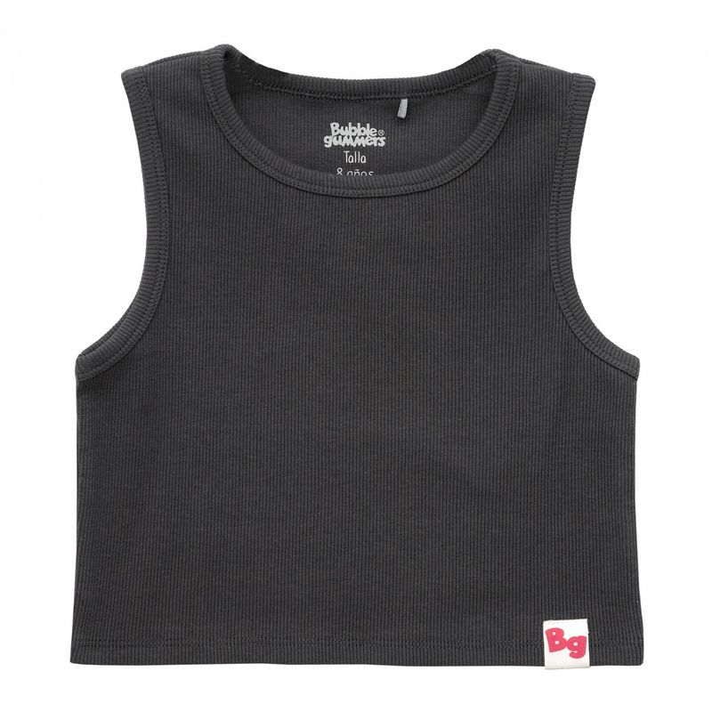 BUBBLE GUMMERS - Polera Manga Corta Niña Bubblegummers Erica Negro Teens