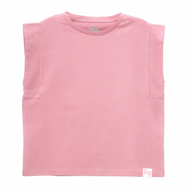 BUBBLE GUMMERS - Polera Manga Corta Niña Bubblegummers Issis Rosado Teens