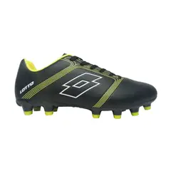 LOTTO - Zapato de Fútbol Niño - Tactic FG Negro - Negro