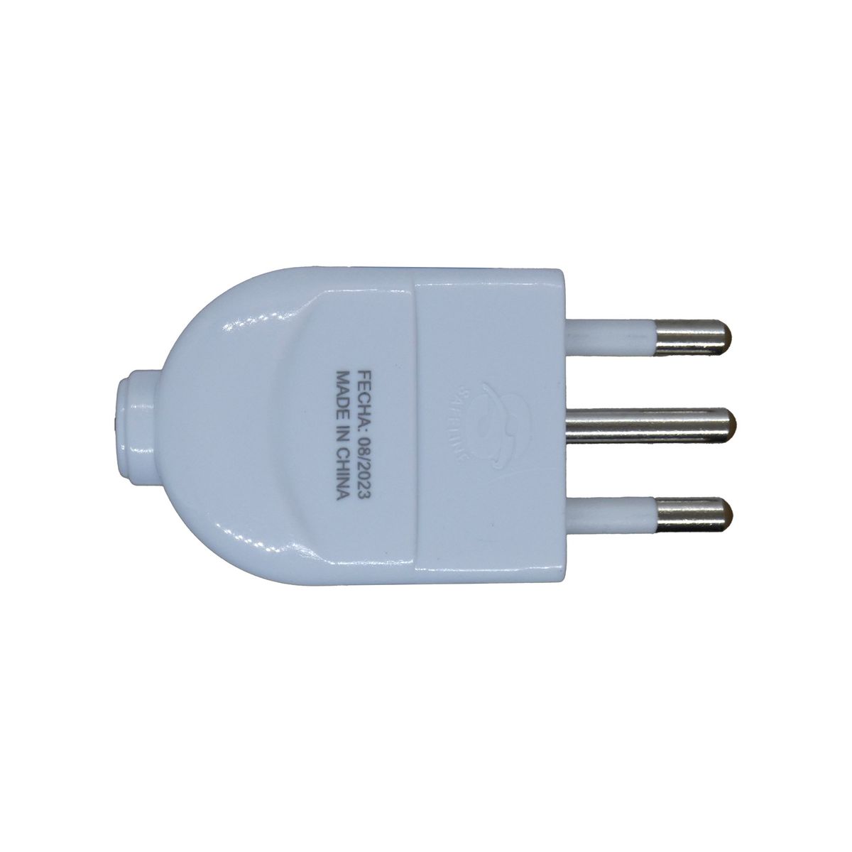 MACROTEL - Enchufe Macho Blanco Macrotel - 1500w - Sello Sec