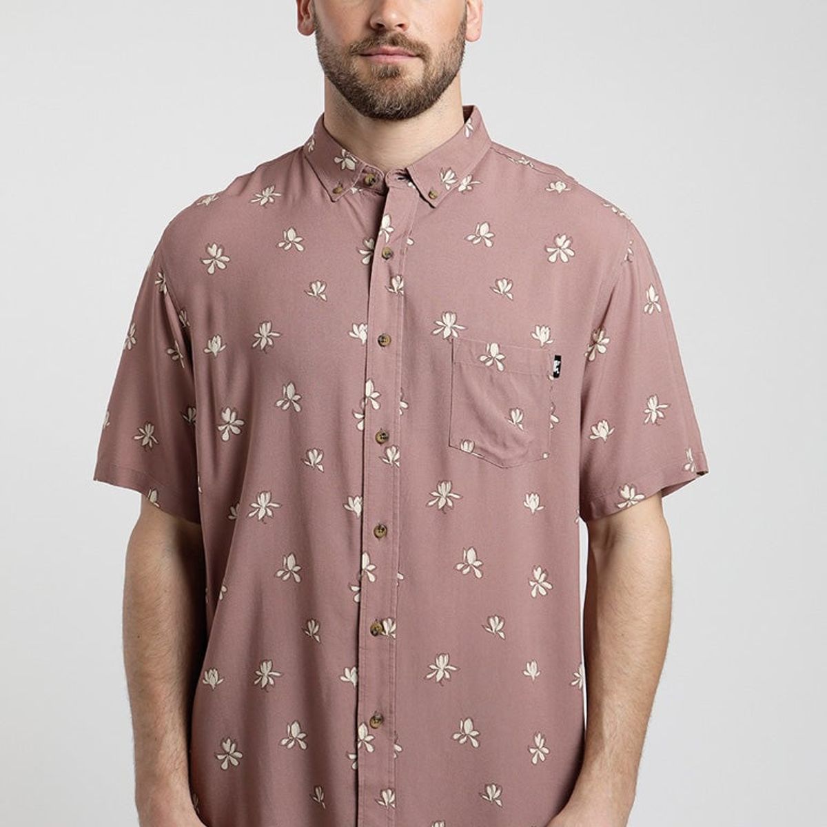 FROENS - Camisa Manga Corta Hombre Magnolia Froens