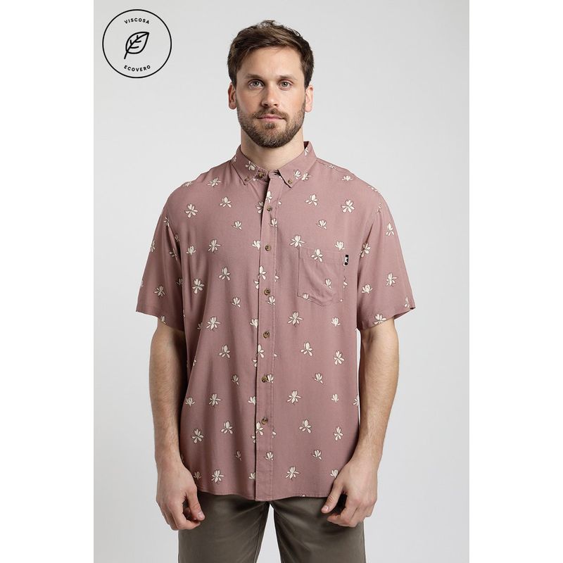 FROENS - Camisa Manga Corta Hombre Magnolia Froens