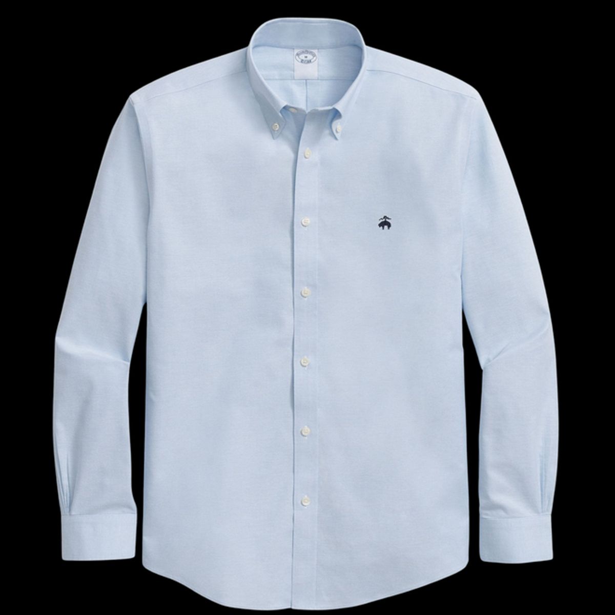 BROOKS BROTHERS - Camisa Regular Non-Iron Contrast Verde