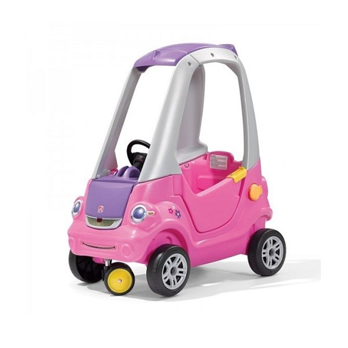 JUGUETON - Auto Correpasillos Rosado Giro 3D