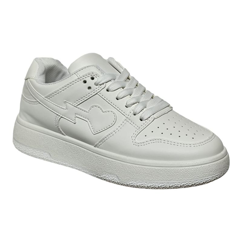 SNOOPY - Zapatillas Blancas Casuales para Dama  M369