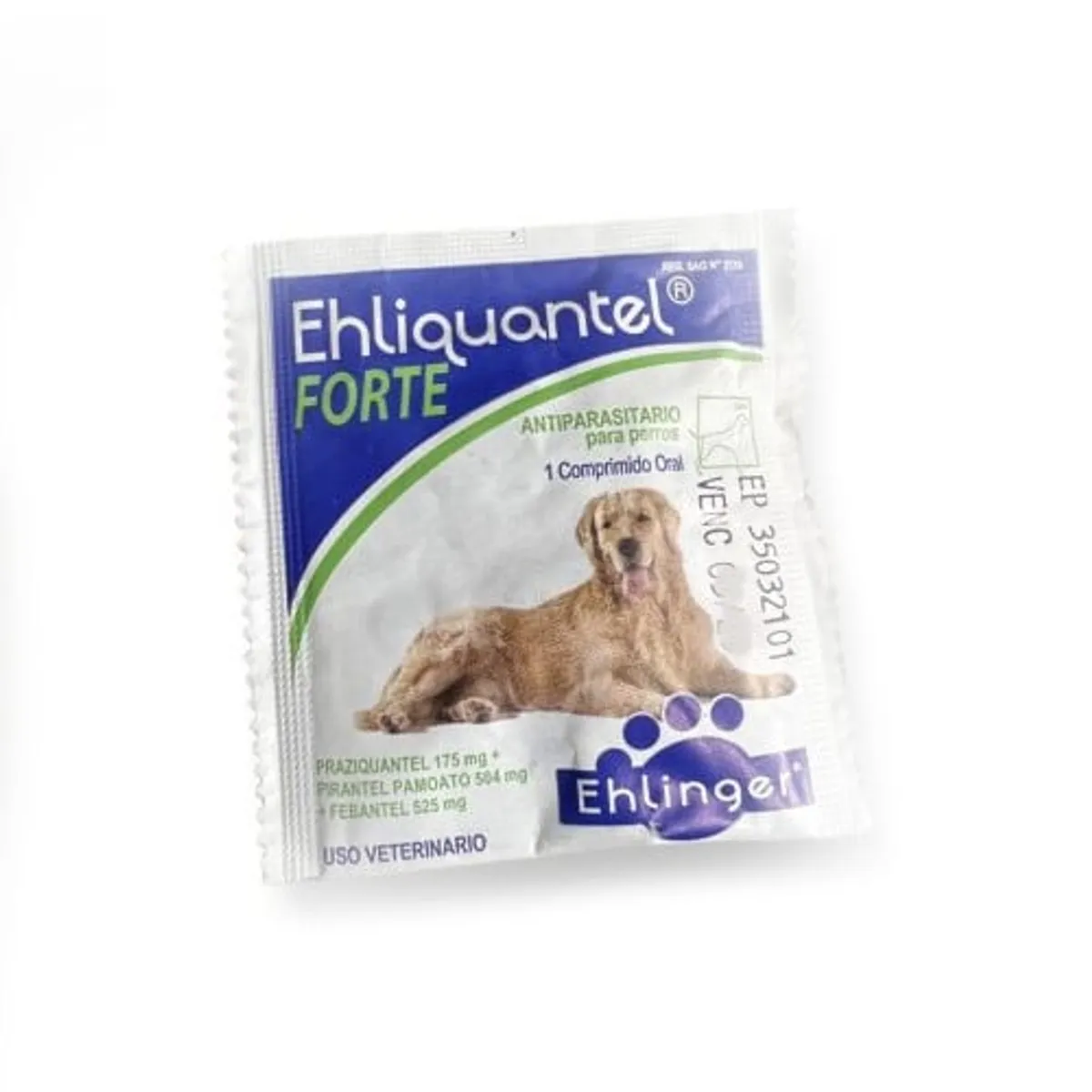 EHLINGER - Ehliquantel Forte Comprimido