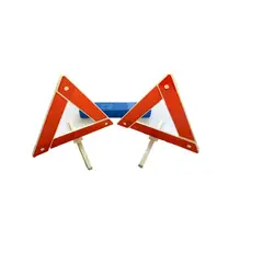 GENERICO - Triángulo para autos 27 cms
