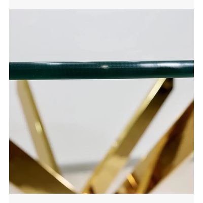 Imagen 2 del producto Mesa de Comedor Dubai Gold 100cms