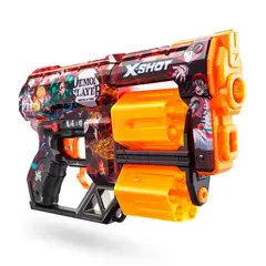 X-SHOT - LANZADOR MENACE SKINS DREAD DEMON SLAYER 12 DARDOS