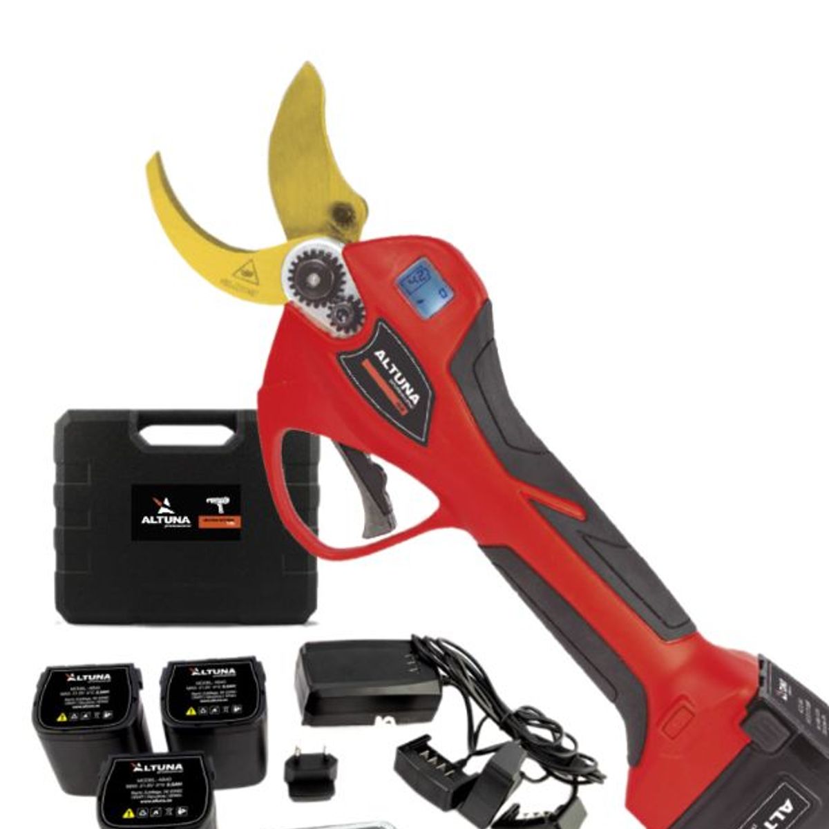 ALTUNA - TIJERA PROFESIONAL DE PODA ELECTRICA  A BATERIA ALTUNA AB37