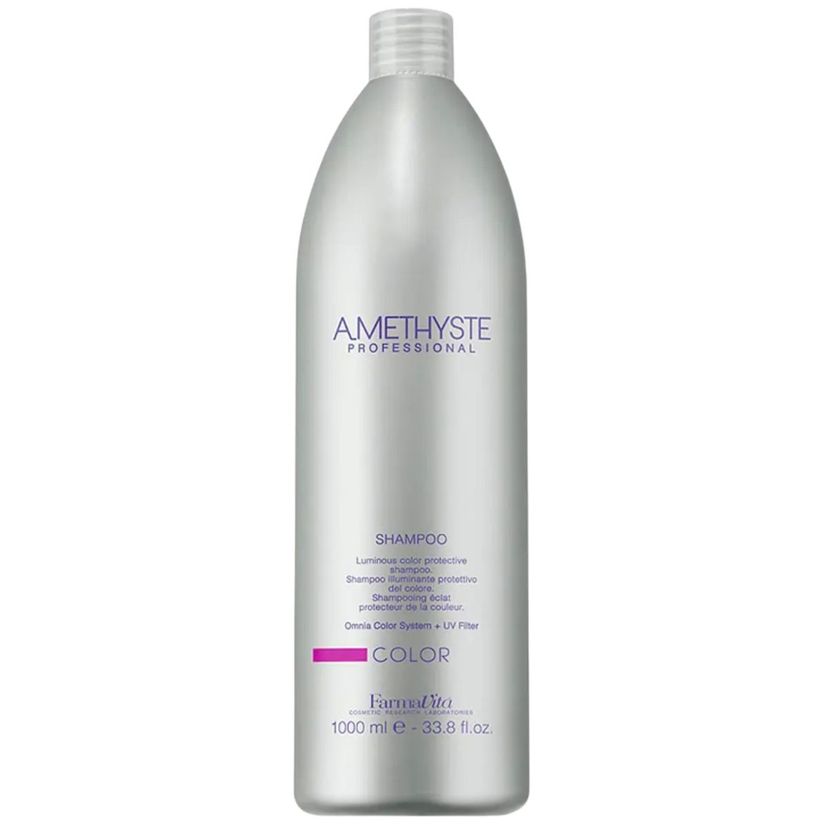 FARMAVITA - Shampoo Amethyste Color Farmavita 1000ml Restaura Protege Brillo