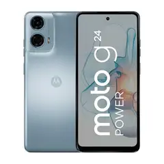 MOTOROLA - Celular Moto G24 Power 256GB 656 Celeste Glaciar Liberado