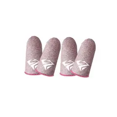 GENERICO - Pack 4 Dedales Gamer Fundas Para Dedos Juegos Pugb Cod Freefire Rosado