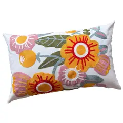MANDIRHOME - Funda de Cojín Bordada Energía 50x30cms
