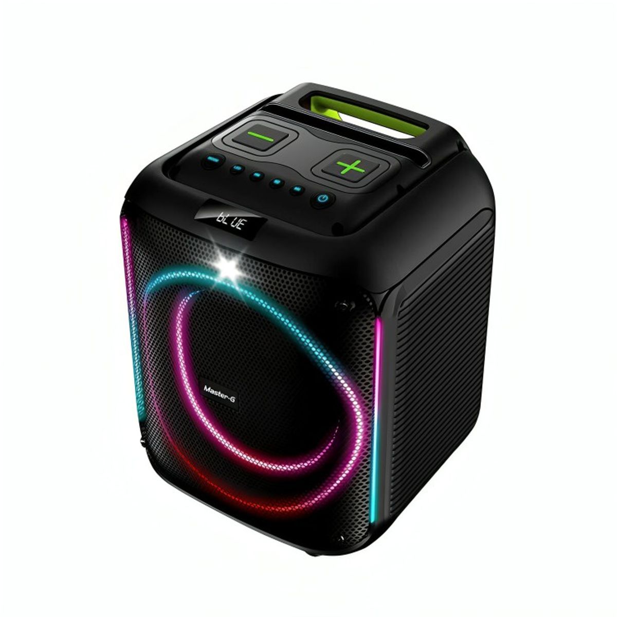 MASTER G - Parlante Bluetooth Master-G MG Scratch Negro Karaoke