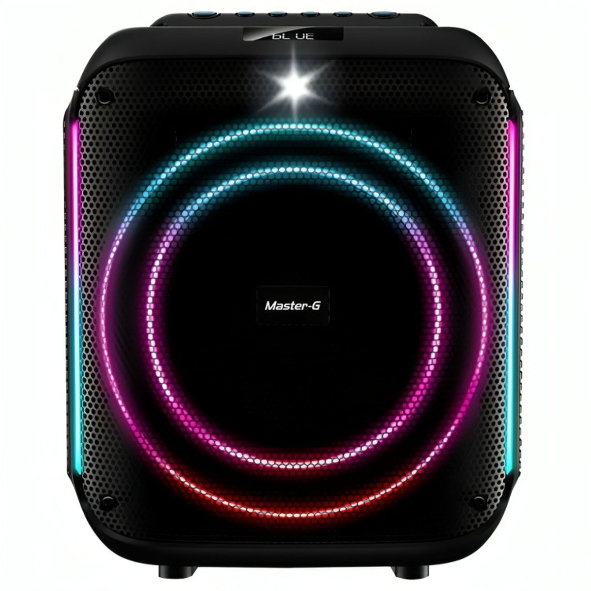 MASTER G - Parlante Bluetooth Master-G MG Scratch Negro Karaoke