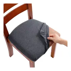 GENERICO - Set De 6 Funda De Asiento Para Silla De Comedor A6