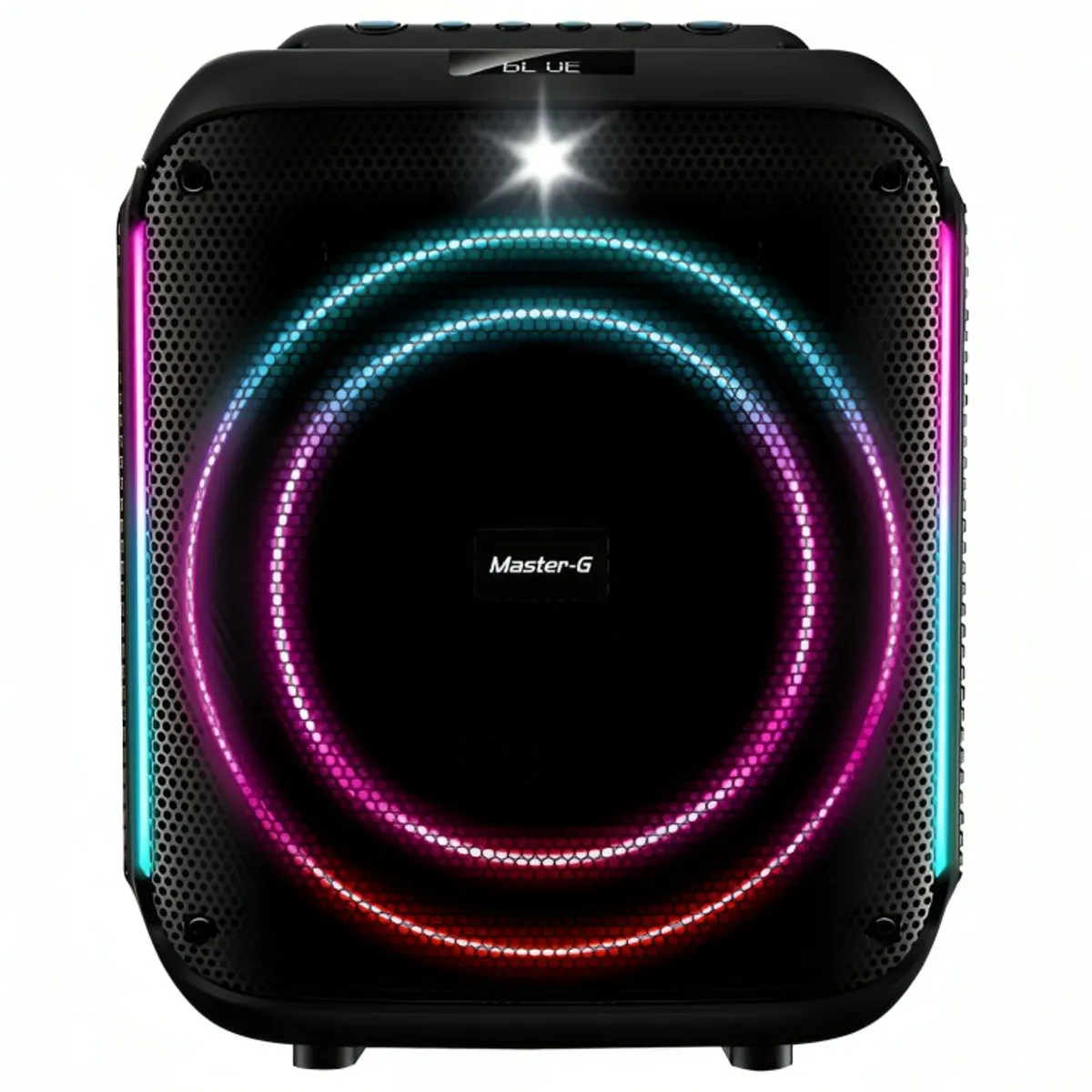MASTER G - Parlante Bluetooth Master-G MG Scratch Negro Karaoke
