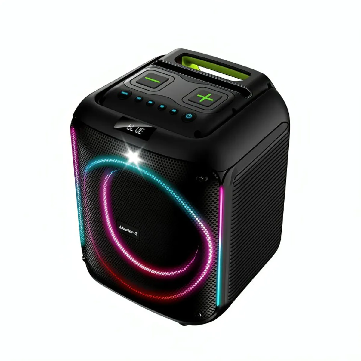 MASTER G - Parlante Bluetooth Master-G MG Scratch Negro Karaoke