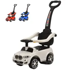 JUGUETON - Correpasillos BMW Clásico Empuje Manual Luces y Sonidos