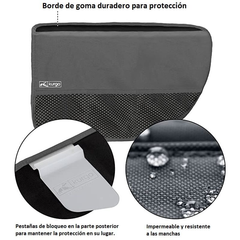 PET SAFE - Protectores de puerta para Autos Negro Kurgo