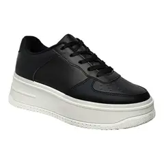 SNOOPY - Zapatillas Negras para Mujer M341