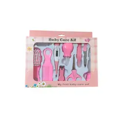 GENERICO - Kit De Cuidado Y Aseo Personal Cortauñas Para Bebes 10piezas