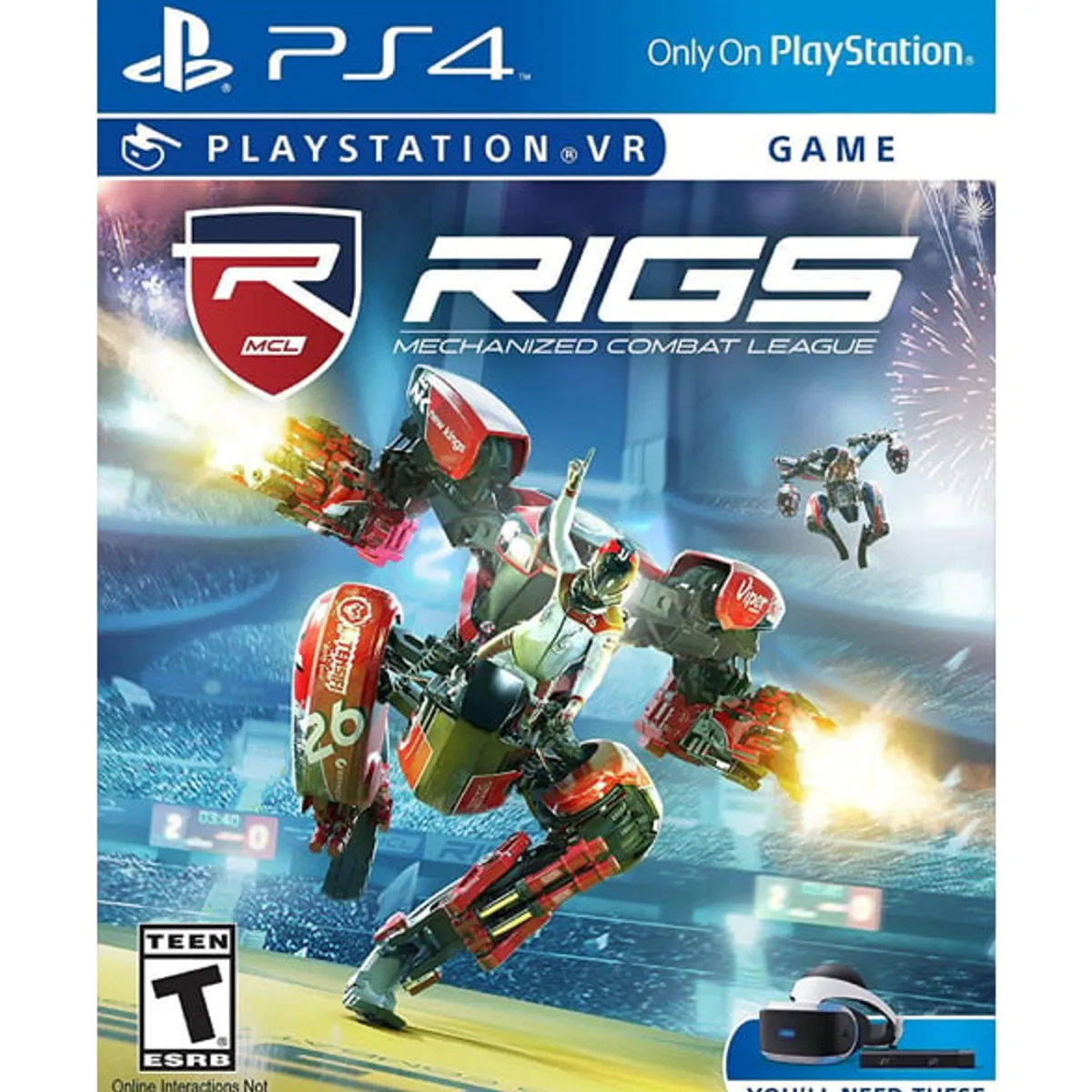 PLAYSTATION - RIGS - Mechanized Combat League VR - PS4