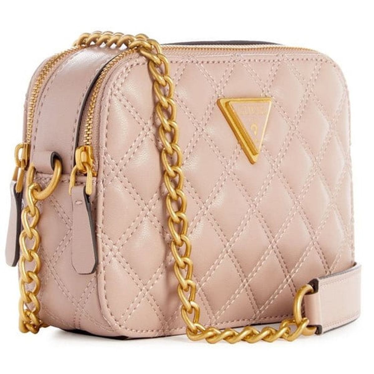 GUESS - Cartera Giully Camera Bag Crema Guess