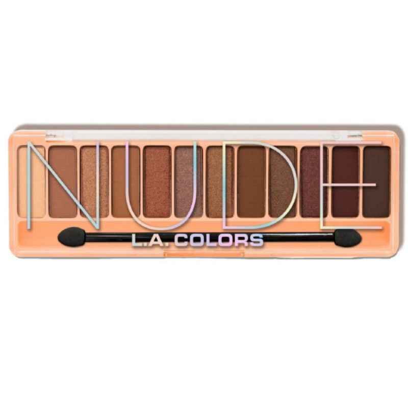 L A COLORS - Paleta de Sombras Color Vibe LA Colors - 787 NUDE