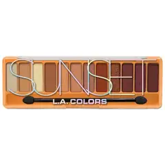 L A COLORS - Paleta de Sombras Color Vibe LA Colors - 789 SUNSET.