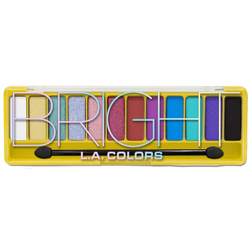 L A COLORS - Paleta de Sombras Color Vibe LA Colors - 790 BRIGHT.