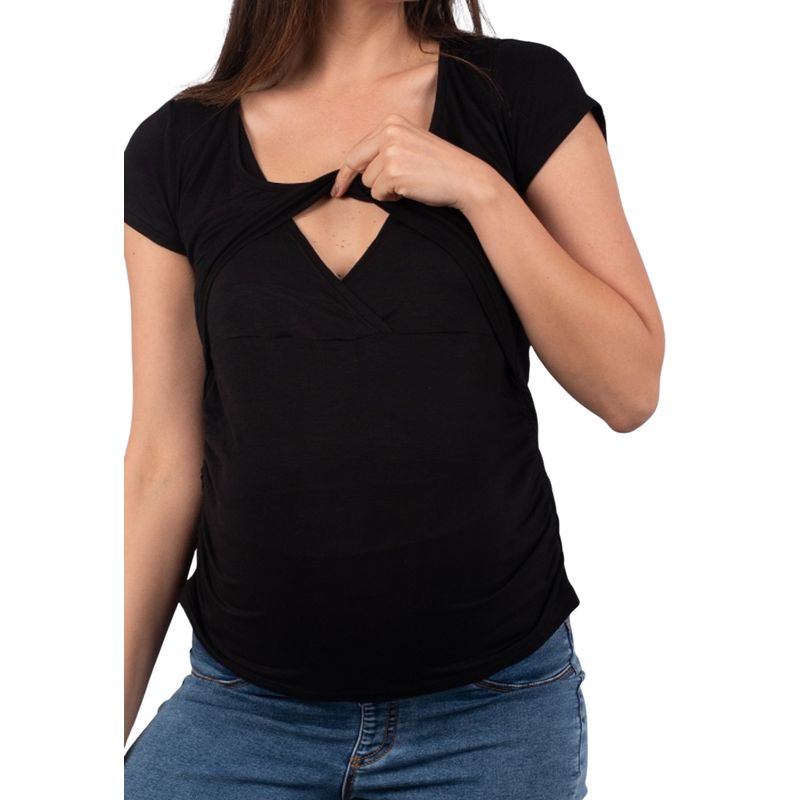 MADREMIA - Polera Maternal Lactancia Carmen Lisa Madremía_.
