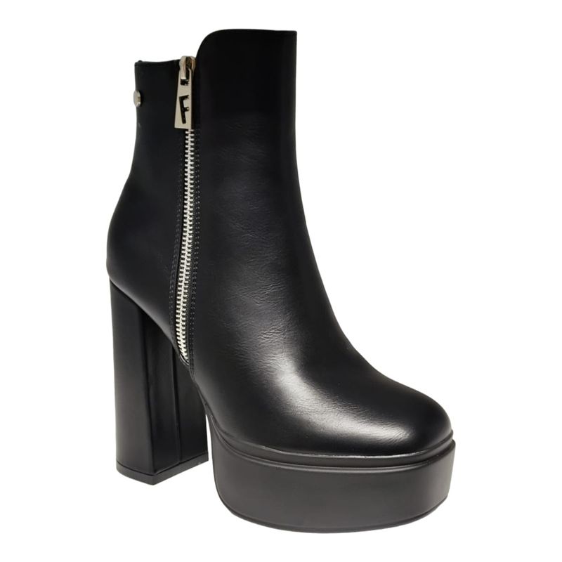 SNOOPY - Botin Mujer Taco Alto con Plataforma M348
