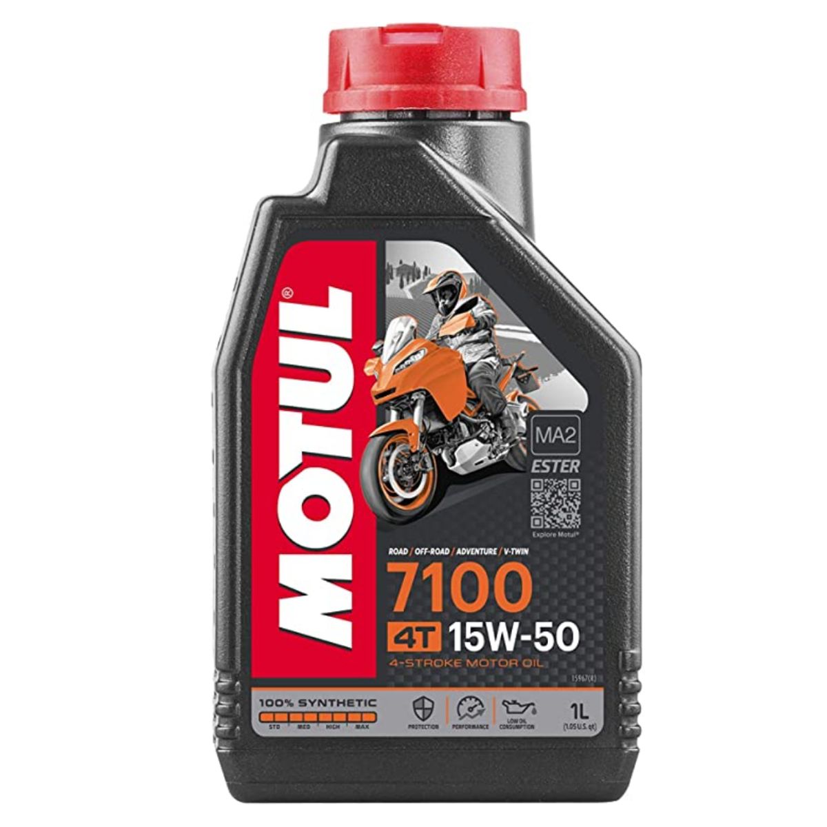 GENERICO - Aceite 15w50 7100 100% Sintetico Motul 1 Litro
