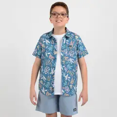 O'NEILL - CAMISA MANGA CORTA MAILE AZUL