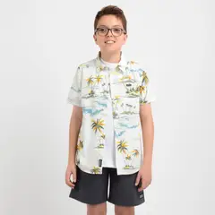 O'NEILL - CAMISA MANGA CORTA PALMADE BEIGE CLARO