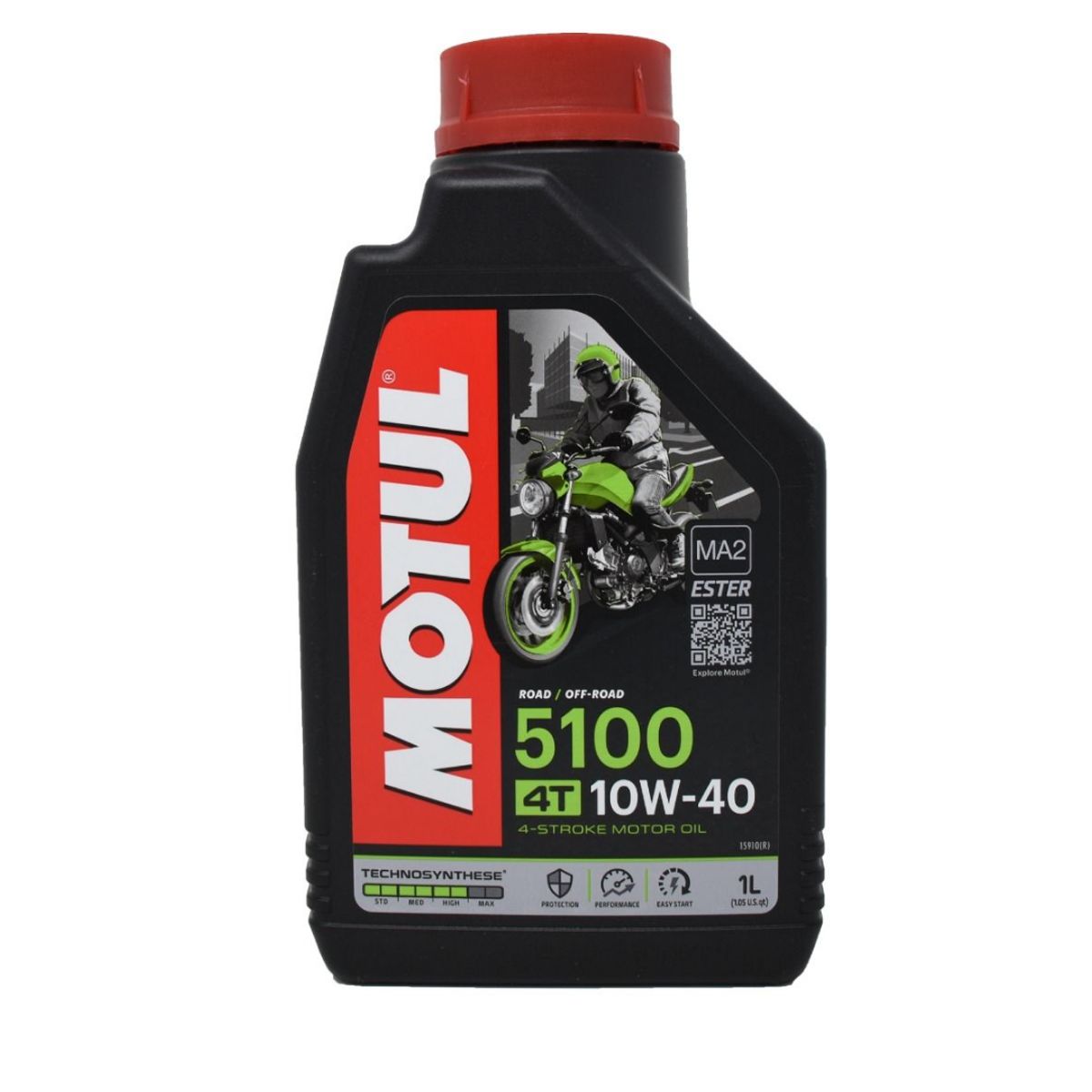 GENERICO - Aceite 10w40 5100 Sintetico Motul 1 Litro