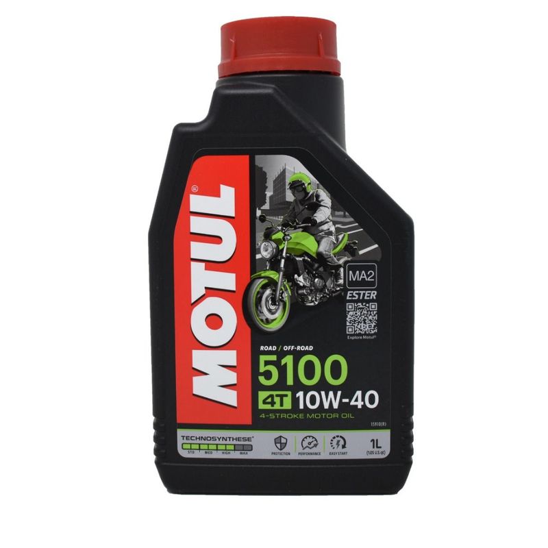 GENERICO - Aceite 10w40 5100 Sintetico Motul 1 Litro