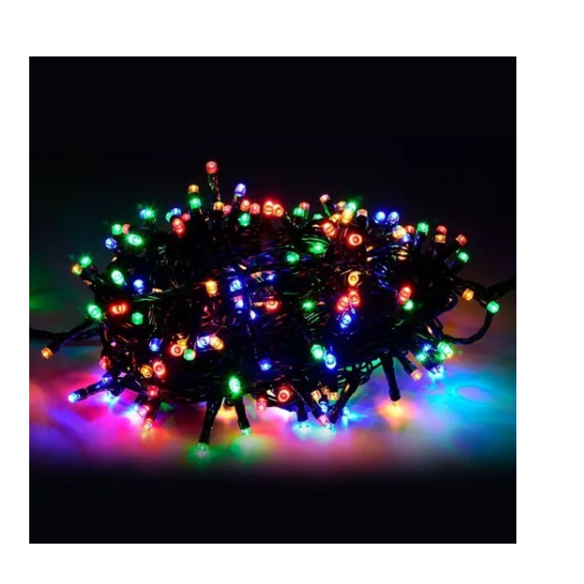 GENERICO - Guirnalda De Luces Multicolor 200 Luces Navideñas Decoración
