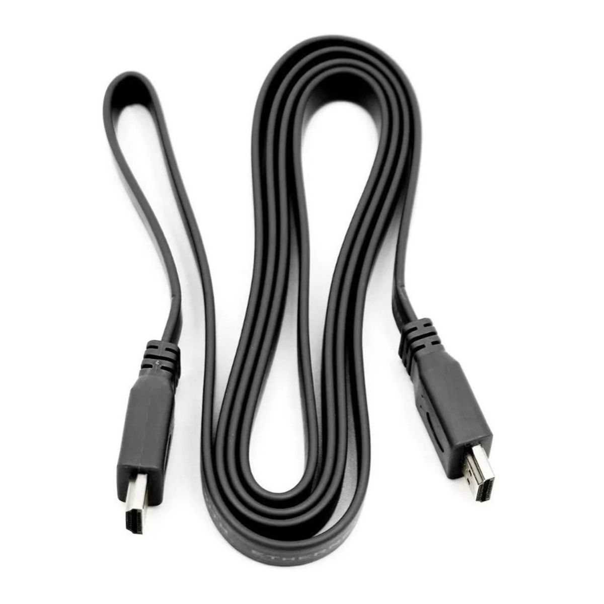 GENERICO - Cable Plano Flat Hdmi  4k V1.4  3 Metros