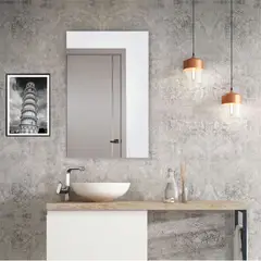 FMFURNITURE - Espejo Rectangular 60x40x3.4 cm