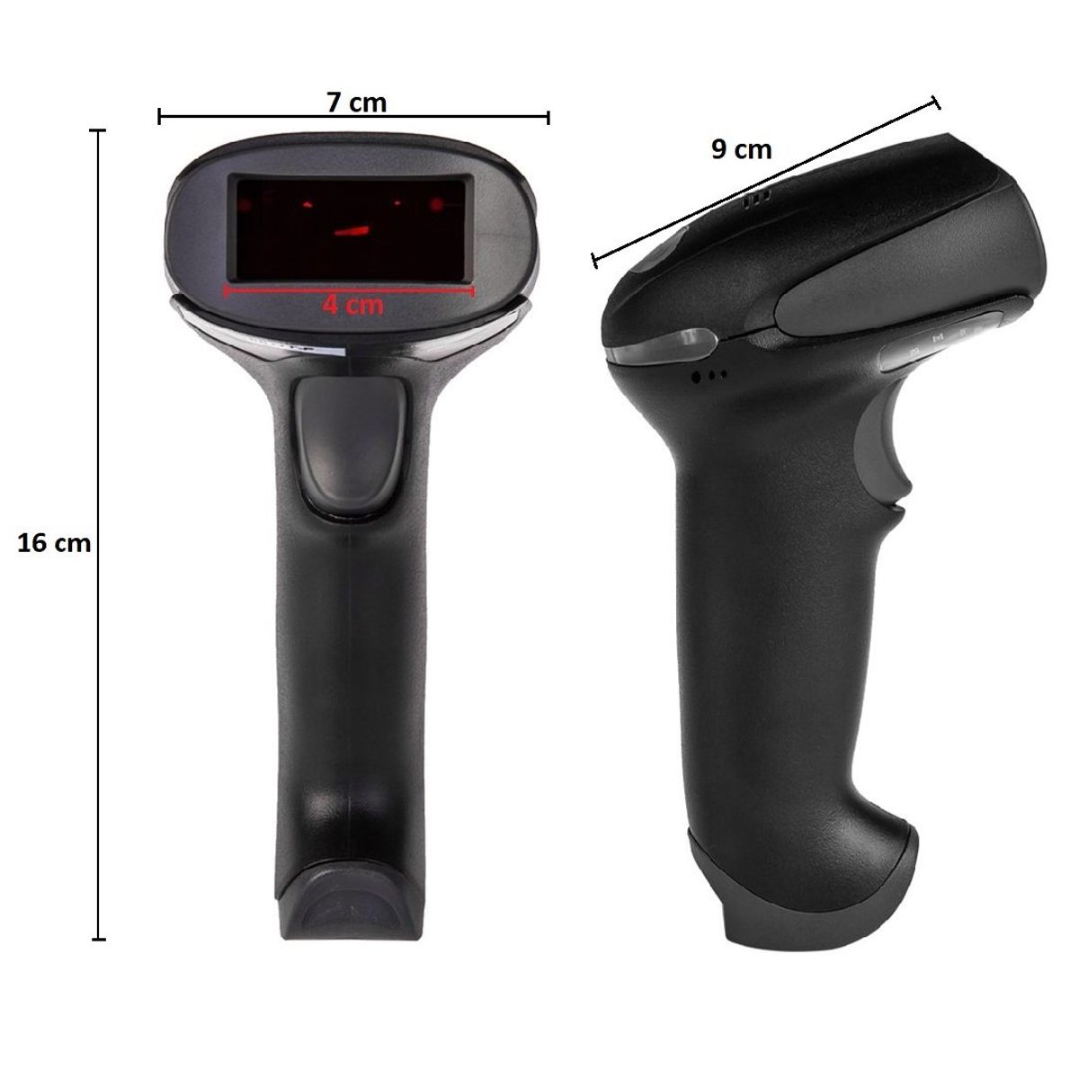 OEM - Lector De Código De Barras Pistol Escáner Laser Usb