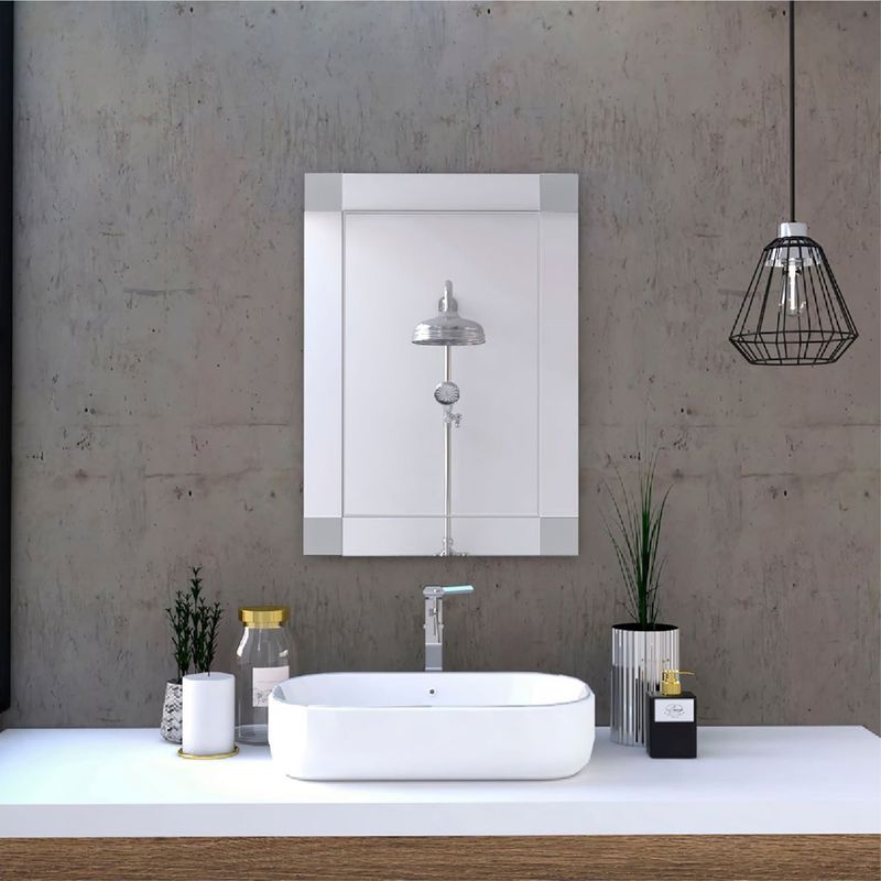 FMFURNITURE - Espejo Rectangular 50x70x1.9 cm